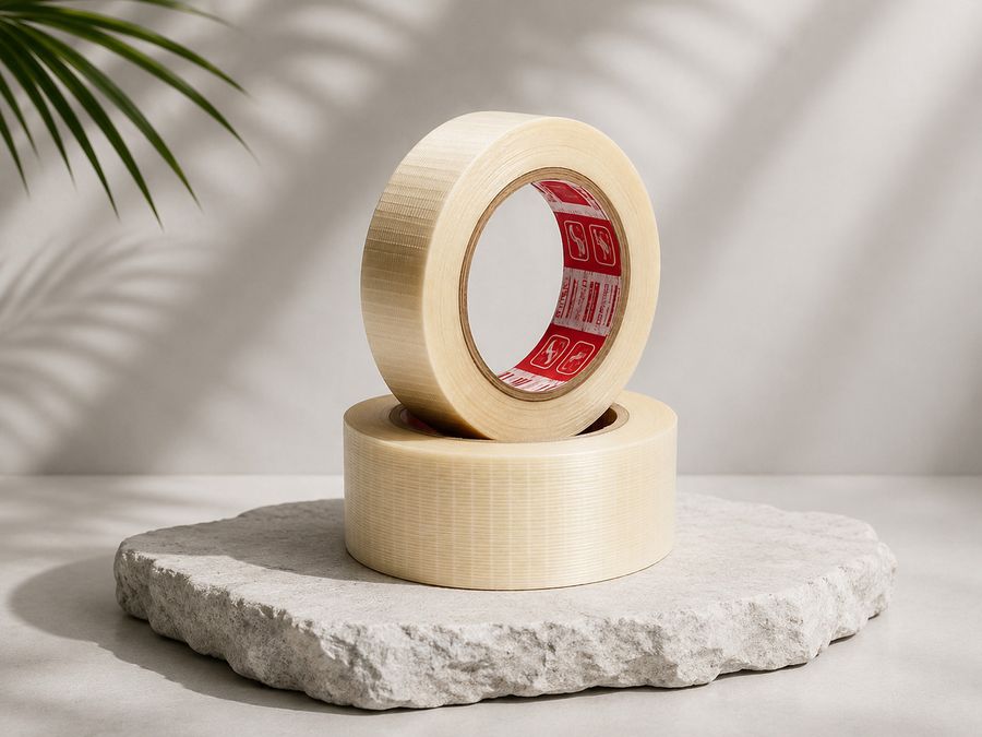 LKJ® Cross Filament Tape, Woven glass-fibre bundling tape, high breaking strength